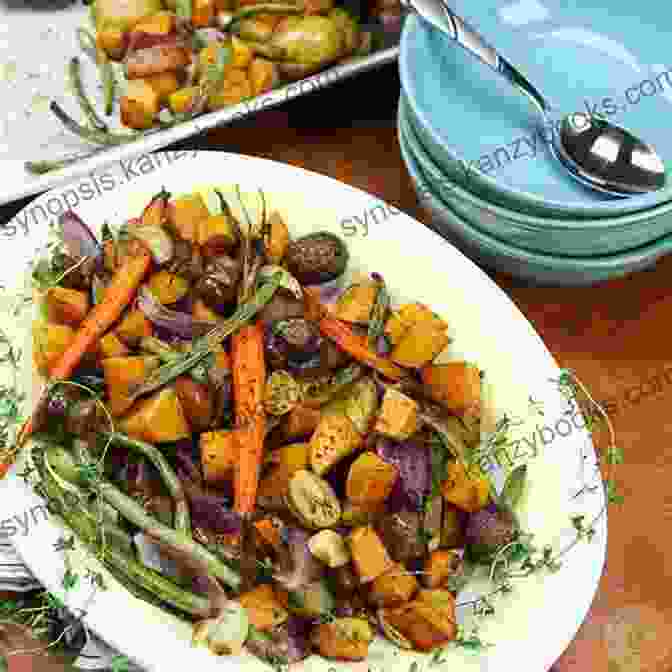 A Colorful Array Of Roasted Autumn Vegetables Slow Cooker Fall Favorites (Seasonal Cookbook Collection)