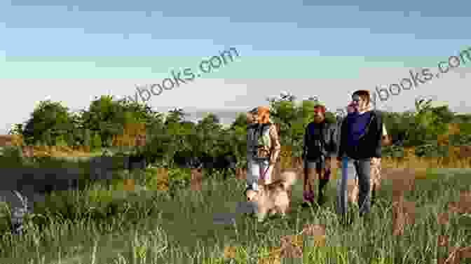 A Group Of Hikers Walking Through A Prairie Let S Grow On The Northern Prairie