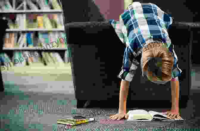 A Young Boy Engrossed In A Book, Captivated By The World Of Words. The Boy Who Loved Words