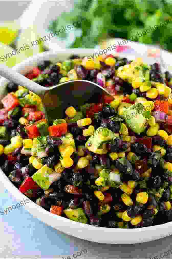 Black Bean And Corn Salad Amazing Dinner Salads Collection: Enjoy This Tasty Collection Of Dinner Salad Recipes That Will Lead To Good Health And Promote Life