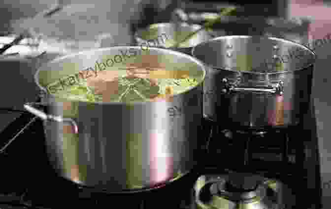 Image Showcasing An Array Of Simple Ingredients Arranged Around A Simmering Pot Of Pasta Quick Pasta Recipes: One Pot Pasta Recipes